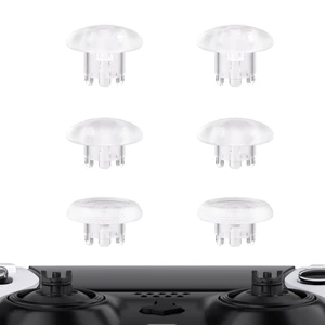eXtremeRate Clear Replacement Swappable Thumbsticks for PS5 Edge Controller, Custom Interchangeable Analog Stick Joystick Caps for PS5 Edge Controller - Controller & Thumbsticks Base NOT Included eXtremeRate Clear Replacement Swappable Thumbsticks for PS5 Edge Controller, Custom Interchangeable Analog Stick Joystick Caps for PS5 Edge Controller - Controller & Thumbsticks Base NOT Included