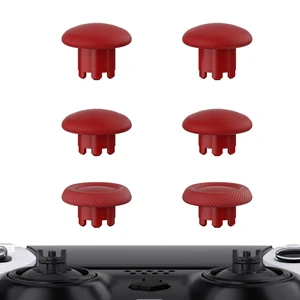 eXtremeRate Carmine Red Replacement Swappable Thumbsticks for PS5 Edge Controller, Custom Interchangeable Analog Stick Joystick Caps for PS5 Edge Controller - Controller & Thumbstick Base NOT Included eXtremeRate Carmine Red Replacement Swappable Thumbsticks for PS5 Edge Controller, Custom Interchangeable Analog Stick Joystick Caps for PS5 Edge Controller - Controller & Thumbstick Base NOT Included