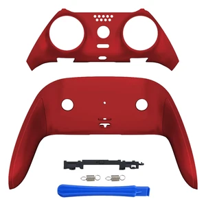 eXtremeRate Top Bottom Decorative Trim Shell Compatible with ps5 Edge Controller DIY Replacement Front Back Clip Shell, Custom Scarlet Red Plates Cover Compatible with ps5 Edge Controller eXtremeRate Top Bottom Decorative Trim Shell Compatible with ps5 Edge Controller DIY Replacement Front Back Clip Shell, Custom Scarlet Red Plates Cover Compatible with ps5 Edge Controller