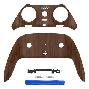 eXtremeRate Top Bottom Decorative Trim Shell Compatible with ps5 Edge Controller DIY Replacement Front Back Clip Shell, Custom Wood Grain Plates Cover Compatible with ps5 Edge Controller eXtremeRate Top Bottom Decorative Trim Shell Compatible with ps5 Edge Controller DIY Replacement Front Back Clip Shell, Custom Wood Grain Plates Cover Compatible with ps5 Edge Controller