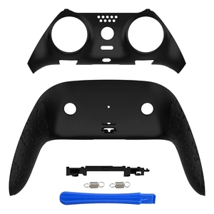 eXtremeRate Top Bottom Decorative Trim Shell Compatible with p s 5 Edge Controller DIY Replacement Front Back Clip Shell, Custom Textured Black Plates Cover Compatible with p s 5 Edge Controller eXtremeRate Top Bottom Decorative Trim Shell Compatible with p s 5 Edge Controller DIY Replacement Front Back Clip Shell, Custom Textured Black Plates Cover Compatible with p s 5 Edge Controller