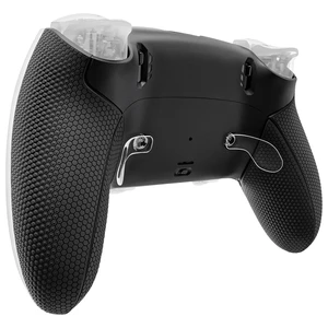 eXtremeRate Beyond-ARC Bottom Shell Kit Compatible with p s 5 Edge Controller with Rubberized Grip, Replacement Front Back Decorative Trim Shell Rear Plates - Black eXtremeRate Beyond-ARC Bottom Shell Kit Compatible with p s 5 Edge Controller with Rubberized Grip, Replacement Front Back Decorative Trim Shell Rear Plates - Black