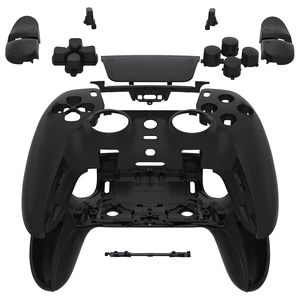 eXtremeRate Full Set Shell with Buttons Touchpad Cover Compatible with ps5 Edge Controller, Black Custom Replacement Decorative Trim Shell Front Back Plates Compatible with ps5 Edge Controller eXtremeRate Full Set Shell with Buttons Touchpad Cover Compatible with ps5 Edge Controller, Black Custom Replacement Decorative Trim Shell Front Back Plates Compatible with ps5 Edge Controller