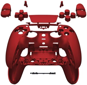 eXtremeRate Full Set Shell with Buttons Touchpad Cover Compatible with ps5 Edge Controller, Scarlet Red Replacement Decorative Trim Shell Front Back Plates Compatible with ps5 Edge Controller eXtremeRate Full Set Shell with Buttons Touchpad Cover Compatible with ps5 Edge Controller, Scarlet Red Replacement Decorative Trim Shell Front Back Plates Compatible with ps5 Edge Controller