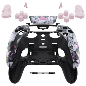 eXtremeRate Full Set Shell Buttons Touchpad Cover Compatible with p s 5 Edge Controller, Lovely Punky Bunny Replacement Decorative Trim Shell Front Back Plates Compatible with p-s-5 Edge Controller eXtremeRate Full Set Shell Buttons Touchpad Cover Compatible with p s 5 Edge Controller, Lovely Punky Bunny Replacement Decorative Trim Shell Front Back Plates Compatible with p-s-5 Edge Controller