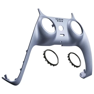 eXtremeRate Sterling Silver Decorative Trim Shell Compatible with P S 5 Controller DIY Replacement Clip Shell, Custom Plates Cover Compatible with P S 5 Controller with Accent Rings eXtremeRate Sterling Silver Decorative Trim Shell Compatible with P S 5 Controller DIY Replacement Clip Shell, Custom Plates Cover Compatible with P S 5 Controller with Accent Rings