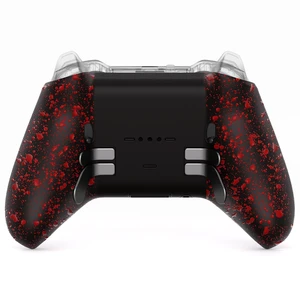 eXtremeRate Replacement Bottom Shell Case for Xbox Elite Series 2 Controller, Textured Red Non-Slip Back Housing Shell, 3D Splashing Cover for Xbox Elite Series 2 Core Wireless Controller Model 1797 eXtremeRate Replacement Bottom Shell Case for Xbox Elite Series 2 Controller, Textured Red Non-Slip Back Housing Shell, 3D Splashing Cover for Xbox Elite Series 2 Core Wireless Controller Model 1797