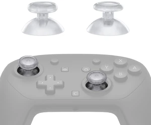 eXtremeRate Replacement 3D Joystick for Nintendo Switch 2 Pro Controller, Left Right Analog Stick Thumbsticks with Screwdriver Tools for Switch 2 Pro Controller, Multi-Colors Options - Clear eXtremeRate Replacement 3D Joystick for Nintendo Switch 2 Pro Controller, Left Right Analog Stick Thumbsticks with Screwdriver Tools for Switch 2 Pro Controller, Multi-Colors Options - Clear