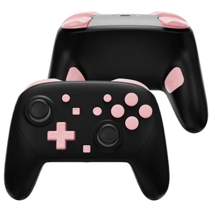 eXtremeRate DIY Replacement Full Set Buttons for Nintendo Switch 2 Pro Controller, Puffy Pink Custom ABXY Dpad + - Home Capture Power L R ZR ZL Triggers Sync GL GR Buttons for Switch 2 Pro Controller eXtremeRate DIY Replacement Full Set Buttons for Nintendo Switch 2 Pro Controller, Puffy Pink Custom ABXY Dpad + - Home Capture Power L R ZR ZL Triggers Sync GL GR Buttons for Switch 2 Pro Controller
