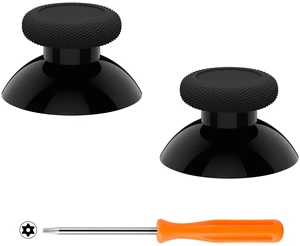 eXtremeRate Replacement Thumbsticks for Xbox Series X & S, Joysticks Repair Kit for Xbox Wireless Controller, Custom Analog Stick Buttons for Xbox One S/X/Elite Controller - Black eXtremeRate Replacement Thumbsticks for Xbox Series X & S, Joysticks Repair Kit for Xbox Wireless Controller, Custom Analog Stick Buttons for Xbox One S/X/Elite Controller - Black