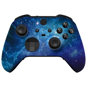 eXtremeRate Blue Nebula Replacement Faceplate Cover for Xbox One Elite Controller Series 2 (Model 1797), Soft Touch Front Housing Shell Case & Accent Rings for Xbox Elite Series 2 Core Controller eXtremeRate Blue Nebula Replacement Faceplate Cover for Xbox One Elite Controller Series 2 (Model 1797), Soft Touch Front Housing Shell Case & Accent Rings for Xbox Elite Series 2 Core Controller