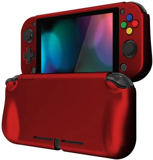 PlayVital ZealProtect Protective Case for Nintendo Switch Lite, Ergomomic Grip Hard Cover - Durable Comfort Shock-absorbent Anti-Scratch with Screen Protector & Thumb Grip Button Caps, Scarlet Red PlayVital ZealProtect Protective Case for Nintendo Switch Lite, Ergomomic Grip Hard Cover - Durable Comfort Shock-absorbent Anti-Scratch with Screen Protector & Thumb Grip Button Caps, Scarlet Red