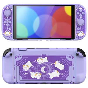 PlayVital Protective Case for Nintendo Switch 2 - Kawaii Dockable Hard Case Shell for Switch 2 with Thumb Grip & Sticker & Button Caps, Anti-Scratch, Shockproof Cover Skin - Forest Bakery PlayVital Protective Case for Nintendo Switch 2 - Kawaii Dockable Hard Case Shell for Switch 2 with Thumb Grip & Sticker & Button Caps, Anti-Scratch, Shockproof Cover Skin - Forest Bakery