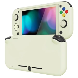PlayVital Protective Grip Case for Nintendo Switch Lite, Hard Cover Protector for Nintendo Switch Lite - Screen Protector & Thumb Grips & Buttons Caps Stickers Included - Antique Yellow PlayVital Protective Grip Case for Nintendo Switch Lite, Hard Cover Protector for Nintendo Switch Lite - Screen Protector & Thumb Grips & Buttons Caps Stickers Included - Antique Yellow