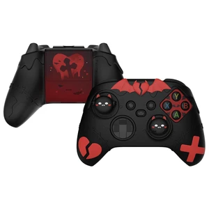 PlayVital Gothic Imp Series Cute Silicone Skin for Xbox Series X & S Controller, Anti-Slip Grip Silicone Cover, Protective Silicone Case for Xbox Core Controller with Thumb Grips, Black PlayVital Gothic Imp Series Cute Silicone Skin for Xbox Series X & S Controller, Anti-Slip Grip Silicone Cover, Protective Silicone Case for Xbox Core Controller with Thumb Grips, Black
