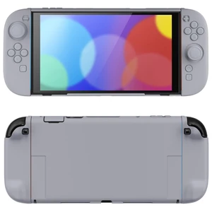 PlayVital Hard Case for Nintendo Switch 2 with Extra Stand & Thumb Grip Caps | Split Design, Dockable Protective Full-Body Shell Cover for Nintendo Switch 2 | Solid Color Series, New Hope Gray PlayVital Hard Case for Nintendo Switch 2 with Extra Stand & Thumb Grip Caps | Split Design, Dockable Protective Full-Body Shell Cover for Nintendo Switch 2 | Solid Color Series, New Hope Gray