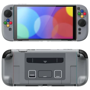 PlayVital Protective Case for Nintendo Switch 2 with Extra Stand | Ultra-Slim Dockable Hard Shell, Split Joycon Cover, Button Caps & Thumb Grips | Pattern Series, SFC SNES Classic EU Style PlayVital Protective Case for Nintendo Switch 2 with Extra Stand | Ultra-Slim Dockable Hard Shell, Split Joycon Cover, Button Caps & Thumb Grips | Pattern Series, SFC SNES Classic EU Style