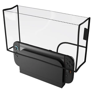 PlayVital Dust Cover for Nintendo Switch 2, Anti-Scratch Dust Guard Waterproof Cover Sleeve for Nintendo Switch 2 Console & Charging Dock -Transparent PlayVital Dust Cover for Nintendo Switch 2, Anti-Scratch Dust Guard Waterproof Cover Sleeve for Nintendo Switch 2 Console & Charging Dock -Transparent