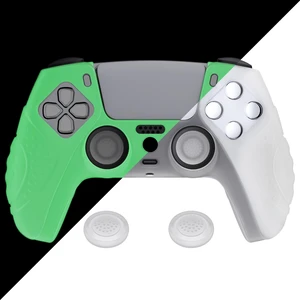 PlayVital Glow in Dark - Green Guardian Edition Ergonomic Soft Anti-Slip Controller Silicone Case Cover for ps5, Rubber Protector Skins with Joystick Caps for ps5 Controller PlayVital Glow in Dark - Green Guardian Edition Ergonomic Soft Anti-Slip Controller Silicone Case Cover for ps5, Rubber Protector Skins with Joystick Caps for ps5 Controller