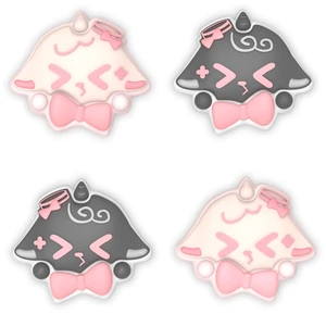 PlayVital Thumb Grips for Nintendo Switch 2 | Kawaii Silicone Joystick Caps (4-Pack) - Cute Accessories Animal Design Thumbstick Covers for Joycon 2 - Needy Sheep PlayVital Thumb Grips for Nintendo Switch 2 | Kawaii Silicone Joystick Caps (4-Pack) - Cute Accessories Animal Design Thumbstick Covers for Joycon 2 - Needy Sheep