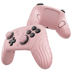 PlayVital for Nintendo Switch 2 Pro Controller Silicone Cover Samurai Edition Protective Skin Case for Switch 2 Pro Controller with Back Button Caps & Thumb Grips & Stickers - Cherry Blossoms Pink PlayVital for Nintendo Switch 2 Pro Controller Silicone Cover Samurai Edition Protective Skin Case for Switch 2 Pro Controller with Back Button Caps & Thumb Grips & Stickers - Cherry Blossoms Pink