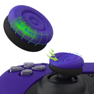 playvital Thumbs Cushion Caps Thumb Grips for ps5, for ps4, Thumbstick Grip Cover for Xbox Series X/S, Thumb Grip Caps for Xbox One, Elite Series 2, for Switch Pro Controller - Galactic Purple & Black playvital Thumbs Cushion Caps Thumb Grips for ps5, for ps4, Thumbstick Grip Cover for Xbox Series X/S, Thumb Grip Caps for Xbox One, Elite Series 2, for Switch Pro Controller - Galactic Purple & Black