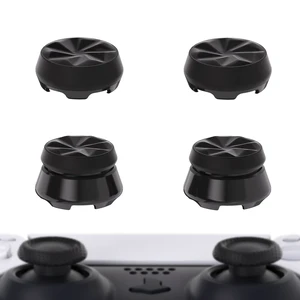 PlayVital FPS Thumbstick Extenders for PS5 Controller, 2 High + 2 Mid Concave Thumb Grips, Thumbs Pro Hurricane Joystick Caps for FPS Games - Black PlayVital FPS Thumbstick Extenders for PS5 Controller, 2 High + 2 Mid Concave Thumb Grips, Thumbs Pro Hurricane Joystick Caps for FPS Games - Black