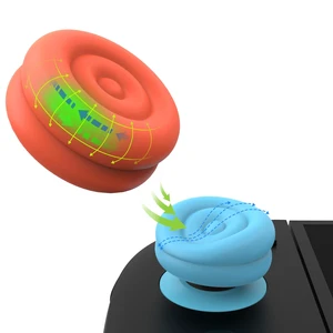 PlayVital for Switch 2 Thumbs Cushion Caps Thumb Grips (4-Pack) | Silicone Joystick Grip Cover for Nintendo Switch 2 Joycon, Anti-Fatigue Design | Blue & Orange PlayVital for Switch 2 Thumbs Cushion Caps Thumb Grips (4-Pack) | Silicone Joystick Grip Cover for Nintendo Switch 2 Joycon, Anti-Fatigue Design | Blue & Orange