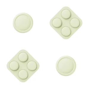 PlayVital Button Caps + Thumb Grip Set for Nintendo Switch 2, 2 Silicone Colorful ABXY Directional Button Covers & 2 Joystick Caps for Joycon - Antique Yellow PlayVital Button Caps + Thumb Grip Set for Nintendo Switch 2, 2 Silicone Colorful ABXY Directional Button Covers & 2 Joystick Caps for Joycon - Antique Yellow