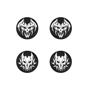 PlayVital Halloween Thumb Grip Caps for Nintendo Switch 2 Pro, Switch Pro Controller, Joystick Caps Cover for ps5, Edge, ps4, Xbox Series X/S, Xbox One, Elite Series 2 Controller - Lich Demons PlayVital Halloween Thumb Grip Caps for Nintendo Switch 2 Pro, Switch Pro Controller, Joystick Caps Cover for ps5, Edge, ps4, Xbox Series X/S, Xbox One, Elite Series 2 Controller - Lich Demons