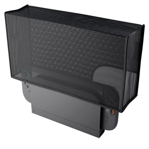 PlayVital Breathable Dust Cover for Nintendo Switch 2, Anti-Scratch Nylon Dust Guard Waterproof Cover Sleeve for Nintendo Switch 2 Console & Charging Dock -Black PlayVital Breathable Dust Cover for Nintendo Switch 2, Anti-Scratch Nylon Dust Guard Waterproof Cover Sleeve for Nintendo Switch 2 Console & Charging Dock -Black