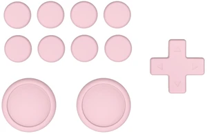 PlayVital Silicone Button Covers & Thumb Grip Set for Nintendo Switch/OLED | ABXY Directional Key Button Caps for Nintendo Switch/OLED/Lite with Switch Lite D-Pad Button Cap, Pink PlayVital Silicone Button Covers & Thumb Grip Set for Nintendo Switch/OLED | ABXY Directional Key Button Caps for Nintendo Switch/OLED/Lite with Switch Lite D-Pad Button Cap, Pink