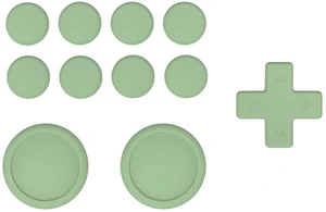 PlayVital Silicone Button Covers and Thumb Grip Set for Nintendo Switch/OLED Joycon/Switch Lite, ABXY D-Pad Directional Button Cap for Joycon, Matcha Green PlayVital Silicone Button Covers and Thumb Grip Set for Nintendo Switch/OLED Joycon/Switch Lite, ABXY D-Pad Directional Button Cap for Joycon, Matcha Green