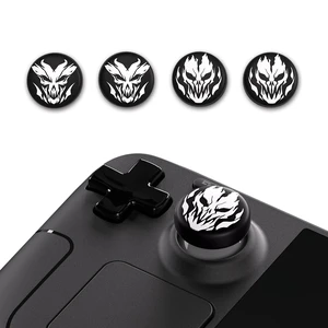 PlayVital Thumb Grip Caps for Steam Deck LCD, Silicone Thumbsticks Grips Joystick Caps for Steam Deck OLED - Fire Demons PlayVital Thumb Grip Caps for Steam Deck LCD, Silicone Thumbsticks Grips Joystick Caps for Steam Deck OLED - Fire Demons