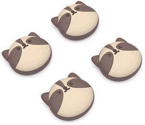 PlayVital Thumb Grip Caps for Xbox Series S/X, Xbox One, Elite Series 2 Controller, Cute Joystick Caps for ps5/EDGE/ps4, Thumbstick Cover for Switch 2 Pro/Switch Pro - Little Raccoon PlayVital Thumb Grip Caps for Xbox Series S/X, Xbox One, Elite Series 2 Controller, Cute Joystick Caps for ps5/EDGE/ps4, Thumbstick Cover for Switch 2 Pro/Switch Pro - Little Raccoon
