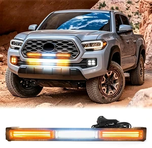Universal LED Strobe Warning Light Bar 1224V 3Section Vehicle Emergency Light Universal LED Strobe Warning Light Bar 1224V 3Section Vehicle Emergency Light