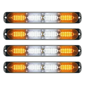 24LED 4PCS Strobe Flashing Light BarsUniversal for Trucks Tractor Trailer Pickup 24LED 4PCS Strobe Flashing Light BarsUniversal for Trucks Tractor Trailer Pickup