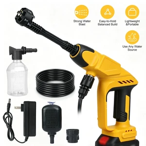 Wireless High-Pressure Car Washer - Cordless Portable Cleaning Gun for Car Home Wireless High-Pressure Car Washer - Cordless Portable Cleaning Gun for Car Home
