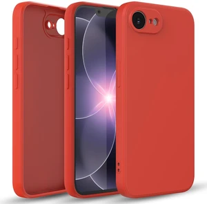 For iPhone 17e 2026 Silicone Case, Fine Hole Design for Ultimate Protection & Style, Red For iPhone 17e 2026 Silicone Case, Fine Hole Design for Ultimate Protection & Style, Red
