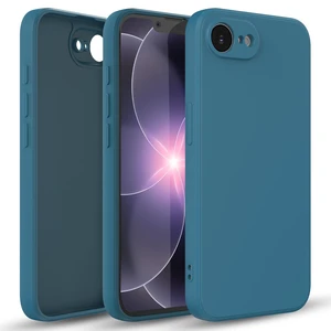 For iPhone 17e 2026 Silicone Case, Fine Hole Design for Ultimate Protection & Style, Blue For iPhone 17e 2026 Silicone Case, Fine Hole Design for Ultimate Protection & Style, Blue