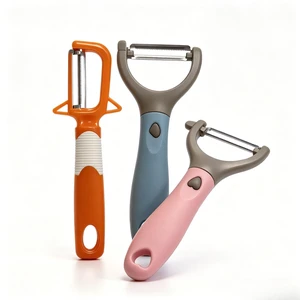 3 Pcs YPeeler for Kitchen, Carbon Steel Blade Vegetable & Fruit Peeler, Suitable for Carrots, Potatoes, Apples 3 Pcs YPeeler for Kitchen, Carbon Steel Blade Vegetable & Fruit Peeler, Suitable for Carrots, Potatoes, Apples