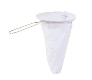 Reusable Traditional Thai Style Cloth Tea/Coffee Filter Sock, Size 3.0Inches, Pour Over Dripper Strainer Reusable Traditional Thai Style Cloth Tea/Coffee Filter Sock, Size 3.0Inches, Pour Over Dripper Strainer