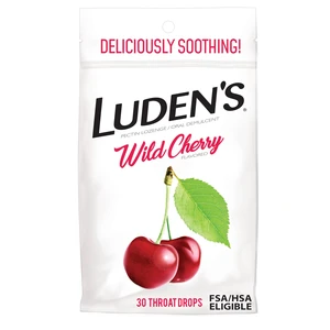 Ludens Sore Throat Drops, Wild Cherry, 30 Count Ludens Sore Throat Drops, Wild Cherry, 30 Count