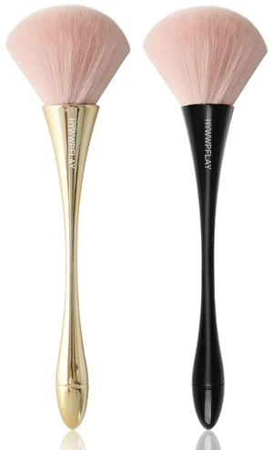 2Pcs Nail Dust Brush Cleaner for Acrylic, Dip Powder, Makeup, Blush, Large Manicure Clean Up Tool, Nail Art Brushes, Gold+Black 2Pcs Nail Dust Brush Cleaner for Acrylic, Dip Powder, Makeup, Blush, Large Manicure Clean Up Tool, Nail Art Brushes, Gold+Black