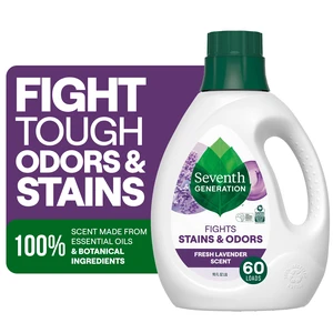 Seventh Generation Liquid Laundry Detergent, Floral Lavender, 90 fl oz, 60 Loads Seventh Generation Liquid Laundry Detergent, Floral Lavender, 90 fl oz, 60 Loads