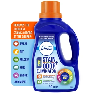 Febreze Oxi in-Wash Laundry Scent Booster with Stain and Odor Eliminator, Fresh Scent, 50 Fl Oz Febreze Oxi in-Wash Laundry Scent Booster with Stain and Odor Eliminator, Fresh Scent, 50 Fl Oz