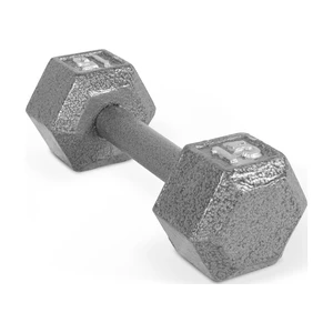 CAP Barbell 15lb Cast Iron Hex Dumbbell, Single CAP Barbell 15lb Cast Iron Hex Dumbbell, Single
