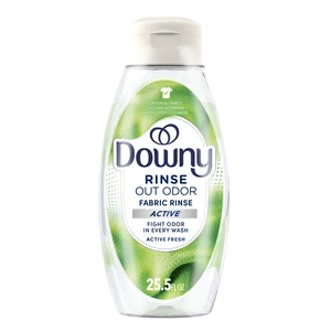Downy Rinse Out Odor Laundry Rinse, Active Fresh Scent, Tackles Tough Odors, 25.5 fl oz Downy Rinse Out Odor Laundry Rinse, Active Fresh Scent, Tackles Tough Odors, 25.5 fl oz