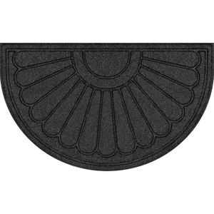 Mainstays Sunburst Utility Door Mat, Gray, Polyester, 18"x30" Mainstays Sunburst Utility Door Mat, Gray, Polyester, 18"x30"