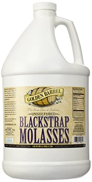Golden Barrel Unsulfured Blackstrap Molasses Jug 128 fl oz Bulk Golden Barrel Unsulfured Blackstrap Molasses Jug 128 fl oz Bulk